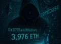 Coinbase Hacker Buys $18.9M in Ethereum as ETH Breaks $4,700