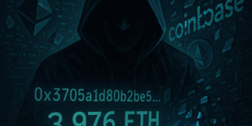 Coinbase Hacker Buys $18.9M in Ethereum as ETH Breaks $4,700