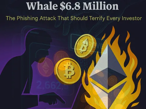 How One Click Cost a Crypto Whale $6.8 Million: The Phishing Attack That Should Terrify Every Investor