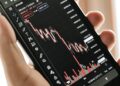 Bitcoin price chart showing an upward trend over the past eight days with market analytics.