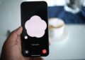 A user interacting with Alibaba's Qwen 3.5 Omni AI showcasing voice cloning technology.