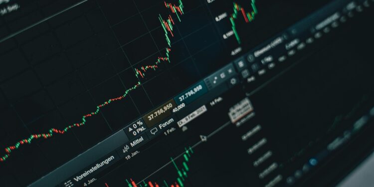 Chart showing Bittensor's cryptocurrency growth amid fluctuating market trends.