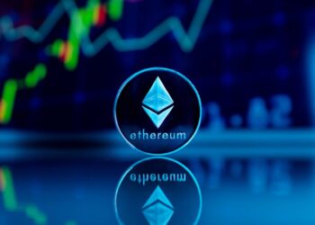 Ethereum logo with financial graphs, representing DeFi recovery efforts by Consensys and Joseph Lubin.