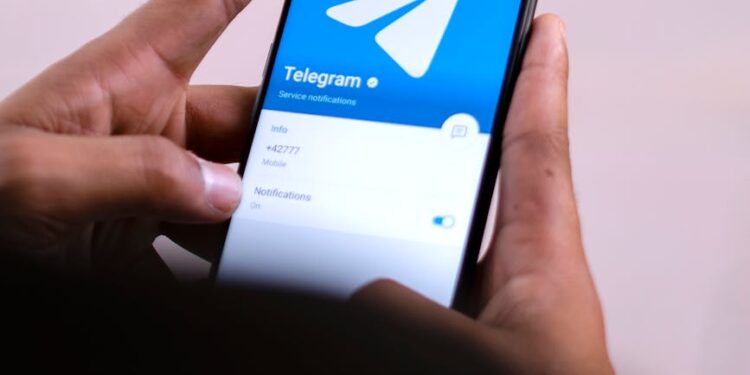 A smartphone screen displays the Agentic Wallet interface for managing Telegram AI transactions.
