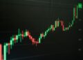 A chart showing Bitcoin whale ratio reaching an all-time high amidst declining prices.