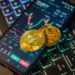 Users engaging with a digital prediction market platform on crypto and finance.