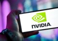 NVIDIA AI superchips in a tech lab, symbolizing Meta and CoreWeave's funding success.
