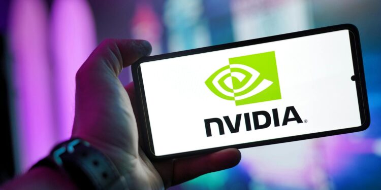NVIDIA AI superchips in a tech lab, symbolizing Meta and CoreWeave's funding success.