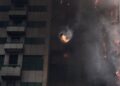 Explosions and fire engulf a Saudi oil pipeline amid escalating regional tensions.