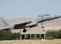 Iranian forces targeting a Saudi pipeline while Israeli jets engage Hezbollah positions in Lebanon.
