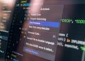CIA analysts using AI tools on computers for enhanced intelligence analysis.