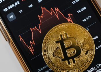 Circle's logo alongside a graph illustrating cryptocurrency market volatility and security vulnerabilities.
