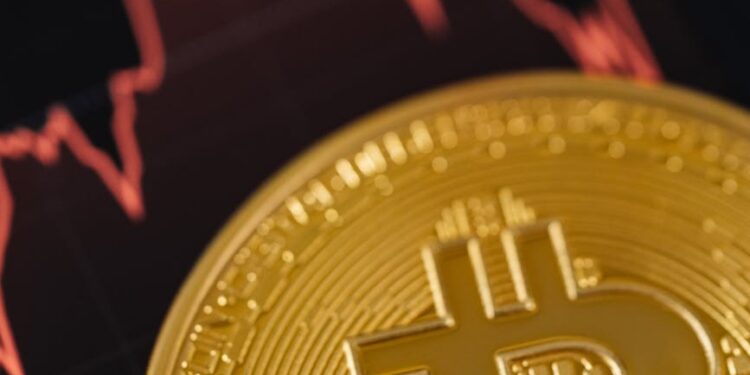 Bitcoin and eCash logos with fluctuating graphs representing market supply dynamics.