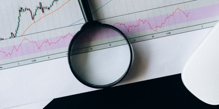 CFTC logo with financial charts and prediction market symbols in the background.