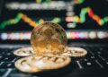 A digital representation of XRP tokens on a trading platform interface.