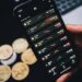 A person using a cryptocurrency wallet app on a smartphone, highlighting Solana assets.
