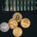 A cryptocurrency wallet displaying Circle stablecoins and financial icons on a digital screen.