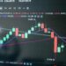 A graph showing Bitcoin's price surge reaching above $69K amid geopolitical developments.