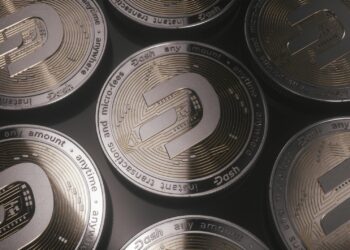 Coinbase headquarters with digital currency graphics, emphasizing crypto custody and regulation.