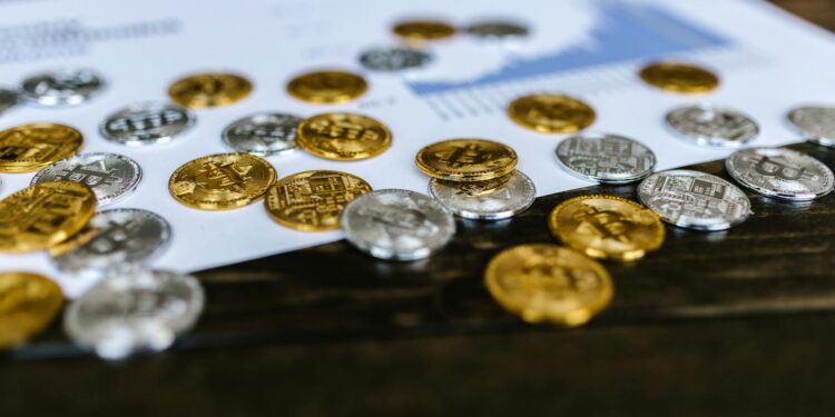 A financial document with highlighted sections on crypto and AI asset disclosures.