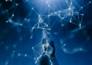 A futuristic AI interface showcasing advanced technology and digital finance concepts.