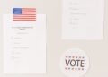 A close-up of Wayne County ballots and a gavel on a desk, symbolizing election integrity.