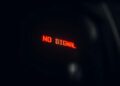 A digital screen displaying a Bitcoin chart with a warning symbol for error HTTP 429.
