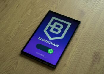A digital illustration showing a secure decentralized finance network on the Solana blockchain.