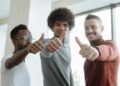 A team at White Tech celebrates receiving MiCA approval for cryptocurrency operations in Croatia.