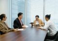 Evernorth board meeting with OpenAI CFO discussing Nasdaq listing strategies.