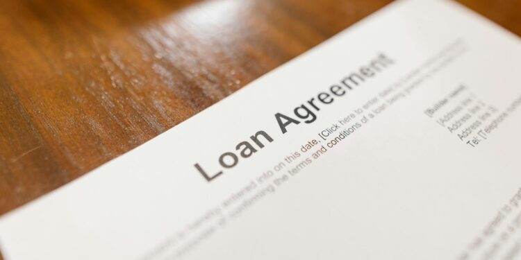 A digital graphic depicting a loan agreement between Mantle Network and Aave in DeFi.