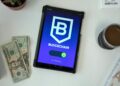 A digital wallet displaying USDC cryptocurrency transactions for Facebook creators.